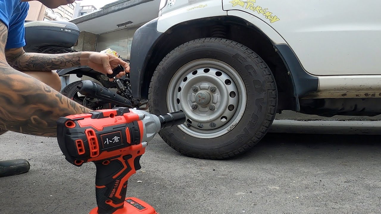 小倉四分電動板手開箱測試扭力#電動工具#電動板手#牛頓米#扭力#小倉