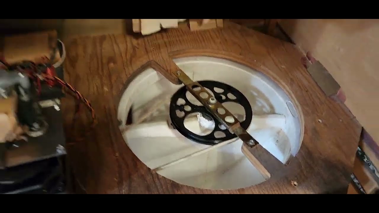 Repair Of The Cylinder For A Styrofoam Bottom Rotor Shaft In A Leslie Cabinet ~ April 16, 2022