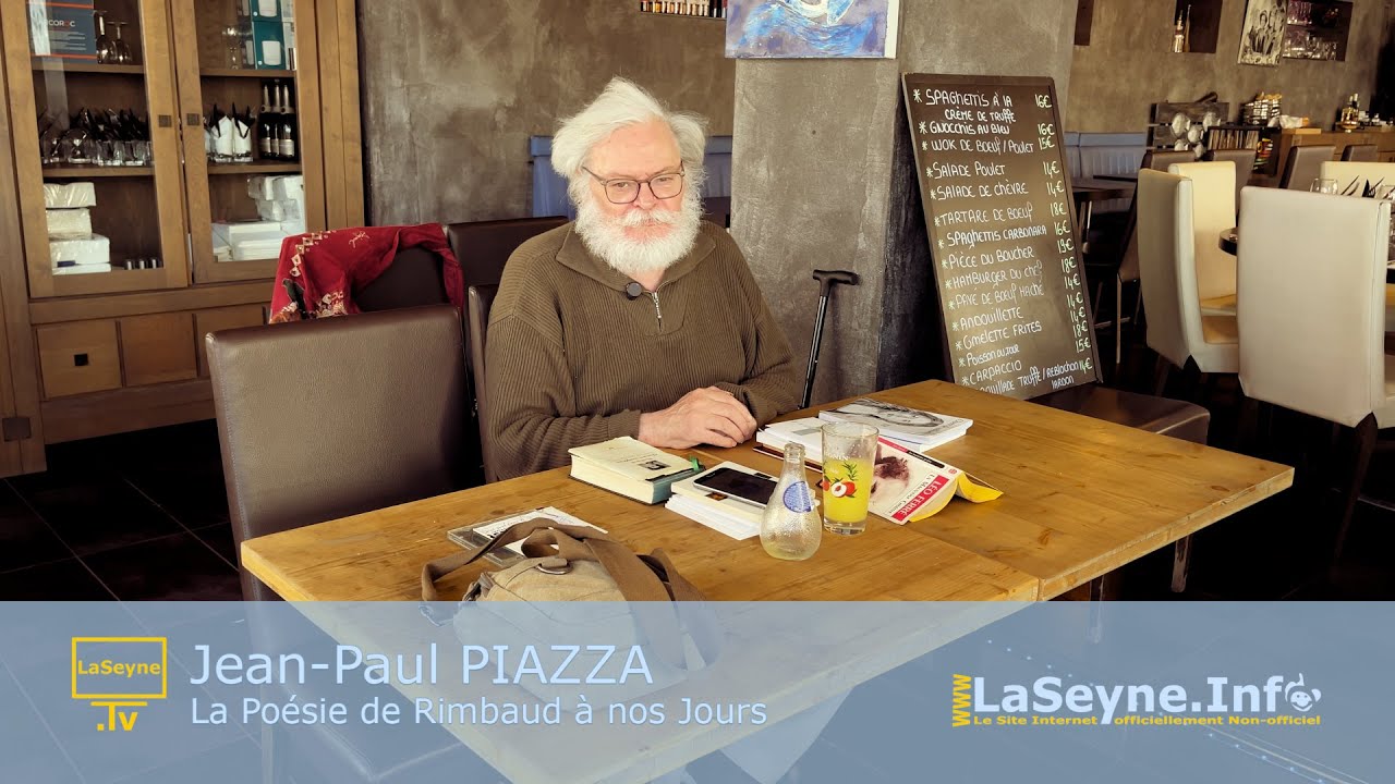 Jean Paul PIAZZA:  La Poésie de Rimbaud à nos Jours