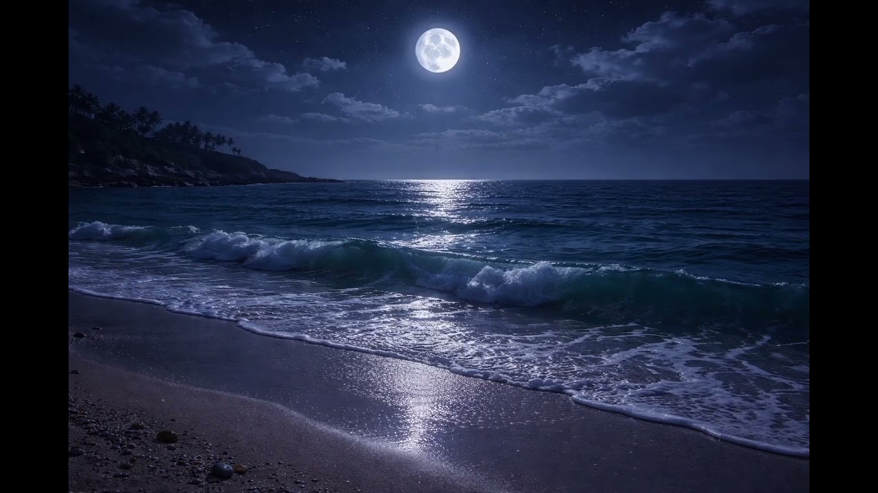 Fall asleep to the soothing sound of the ocean 
