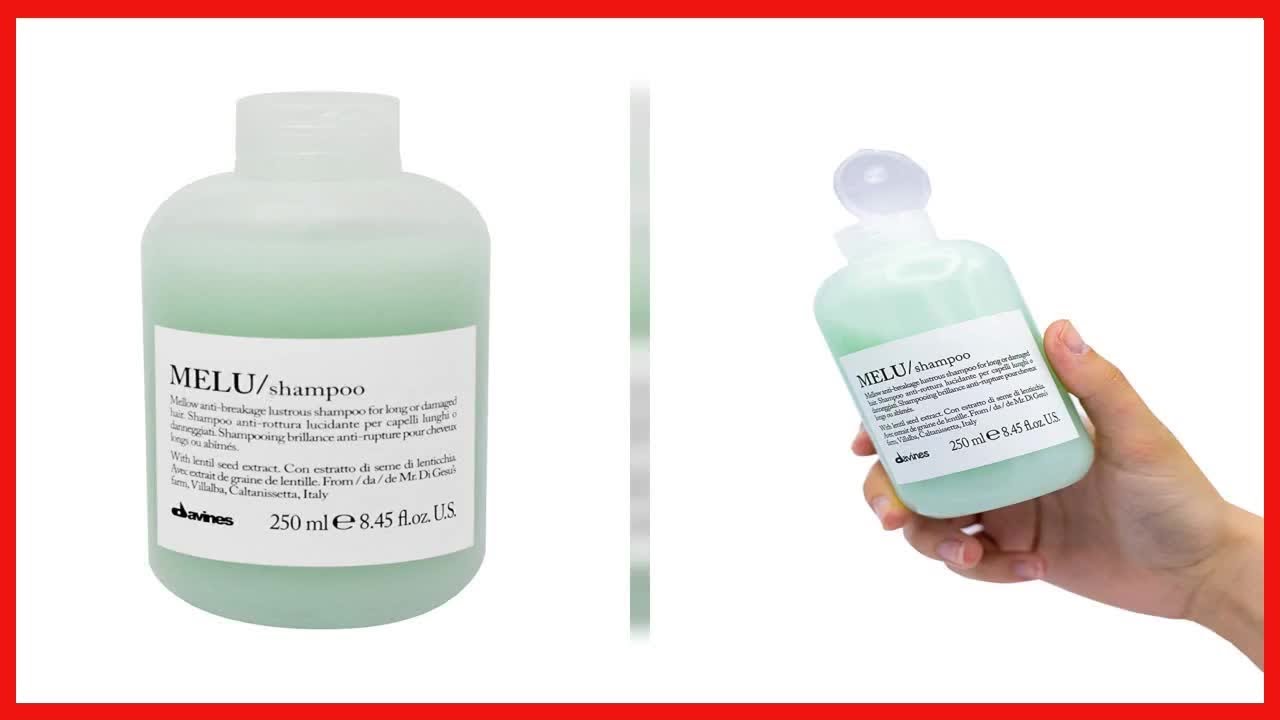 Davines MELU Shampoo, Anti-Breakage Cleansing For Long Or Damaged Hair