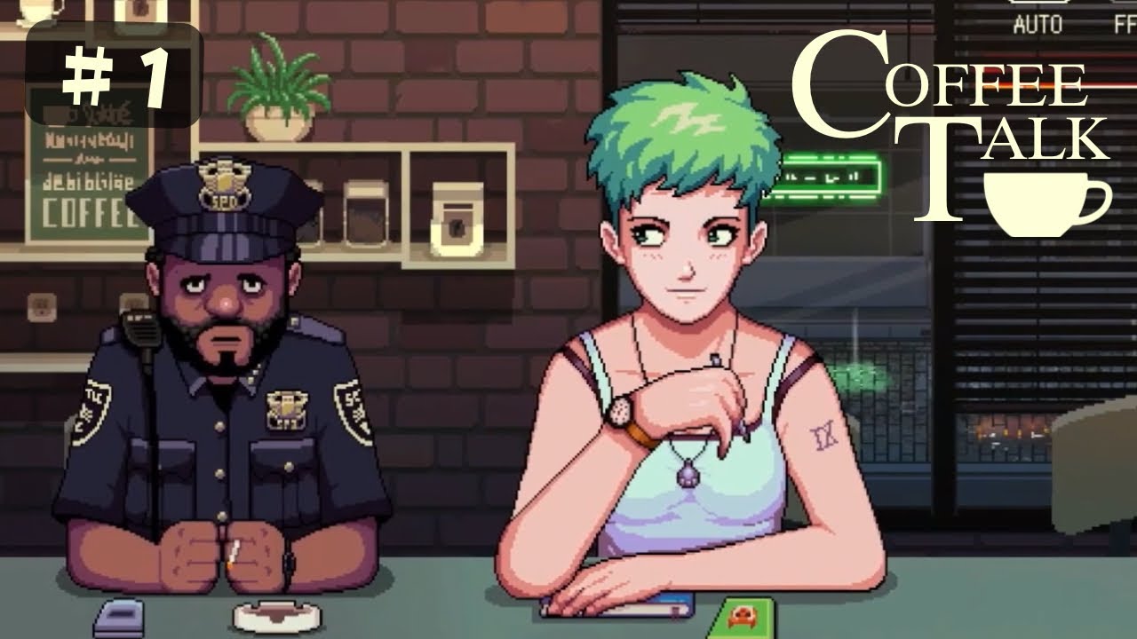 深夜カフェのマスターになって｜CoffeeTalk #１【ネタバレあり】※ゲーム音デカめでした🙏💦