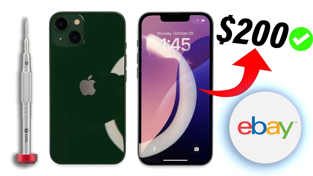 Можно ли починить этот iPhone 13 за 200 долларов, купленный на eBay?
