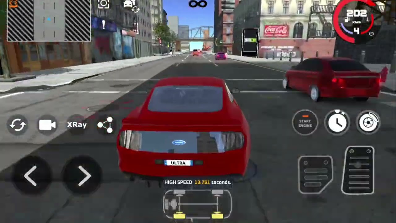 Red Mustang Se Highway Crash 🔥 | Crash Karke Mission Complete 😱