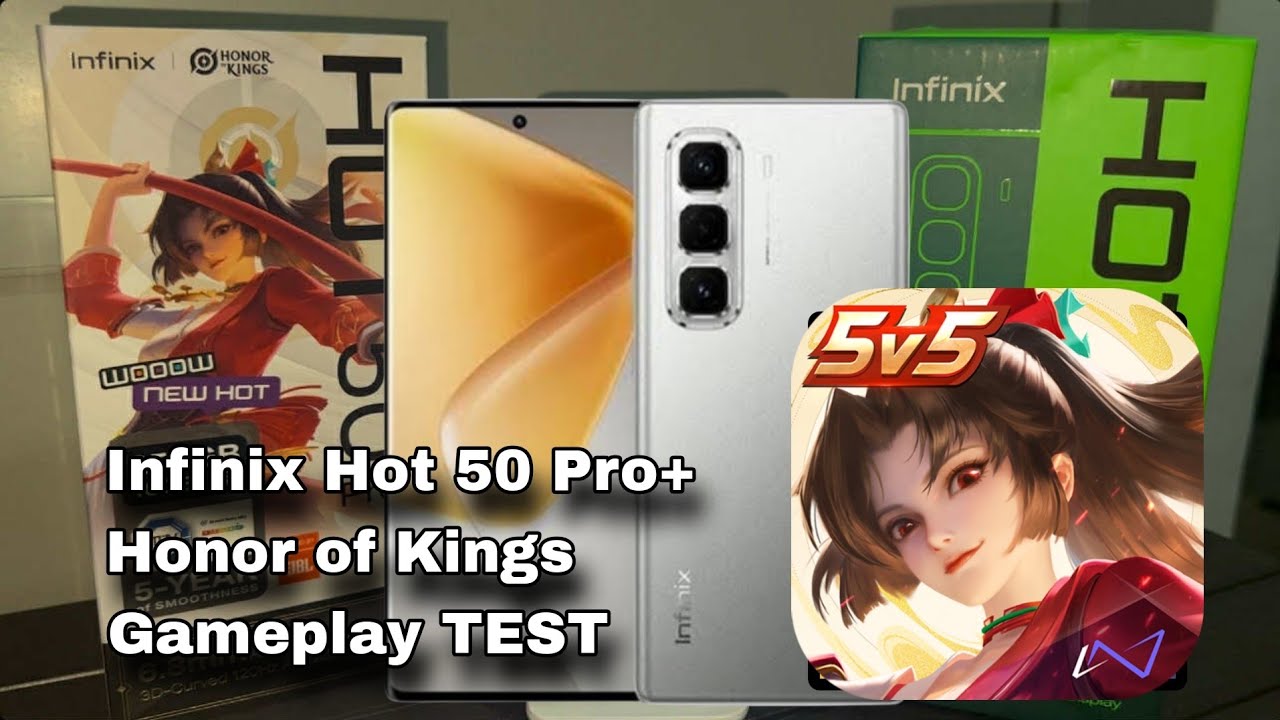 Infinix Hot 50 Pro+ | Honor of Kings Gameplay TEST