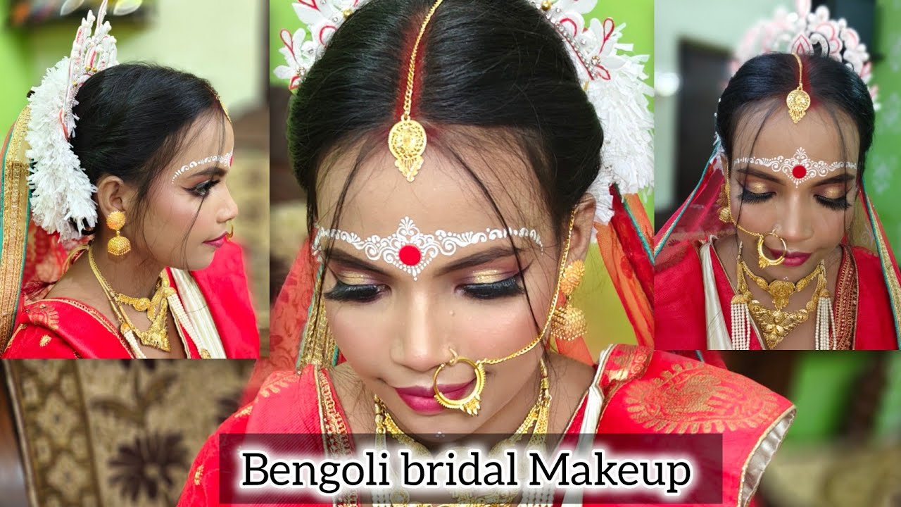 Bangoli Bridal Makeup Tutorial Step By Step ✨🥰 |  #makeup #bridal #tutorial #ytstudio 