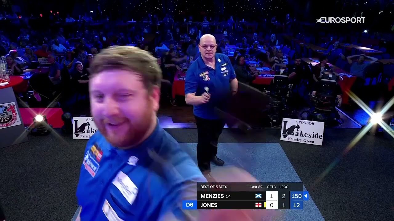 Cameron Menzies v Ian Jones | Lakeside WDF World Championship Darts 2022 | Round 2