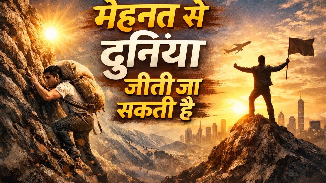 मेहनत से दुनिया जीती जा सकती है | Powerful Motivation 💪