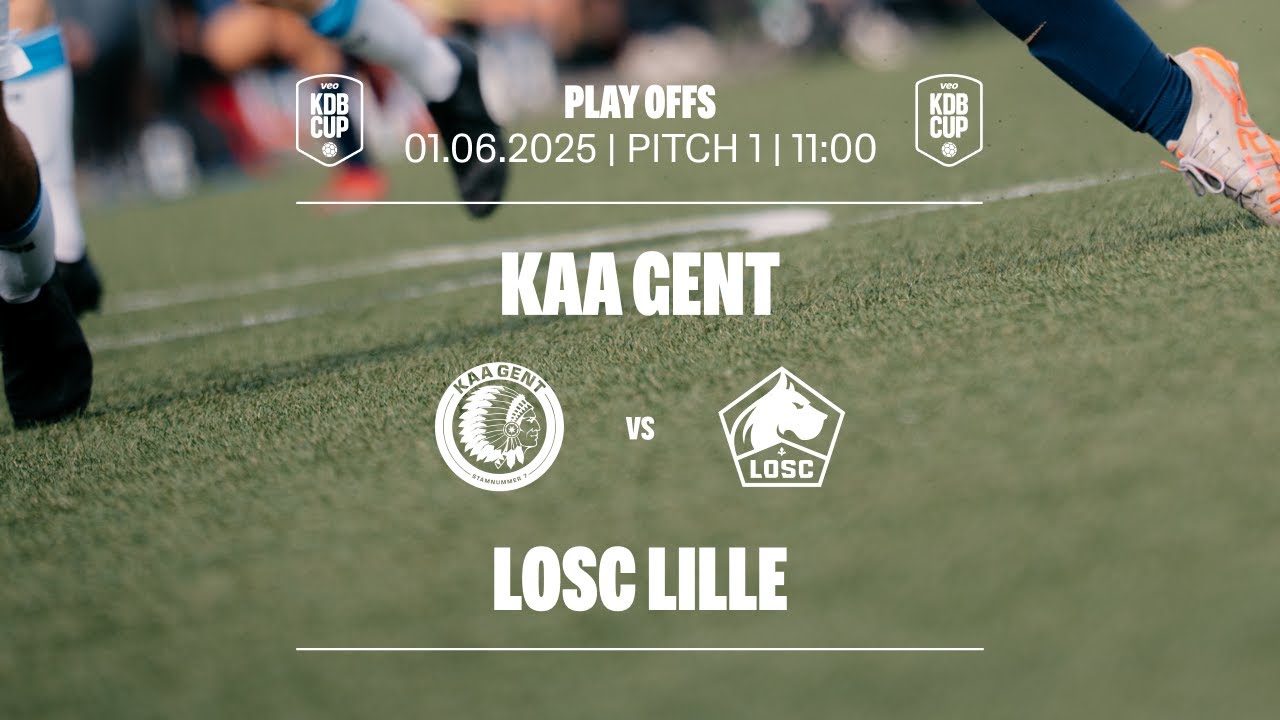 KAA Gent vs. Lille OSC | Play-Offs | KDB Cup 2025