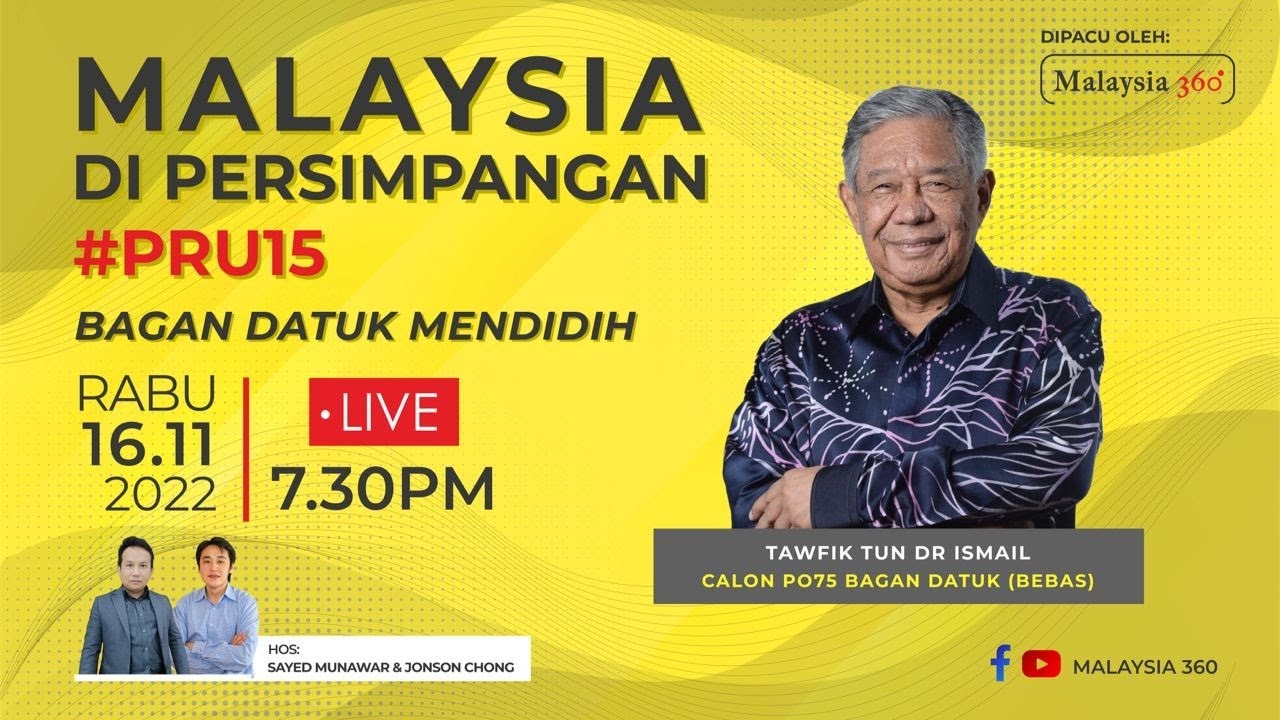 BAGAN DATUK MENDIDIH  #PRU15 #MALAYSIA360