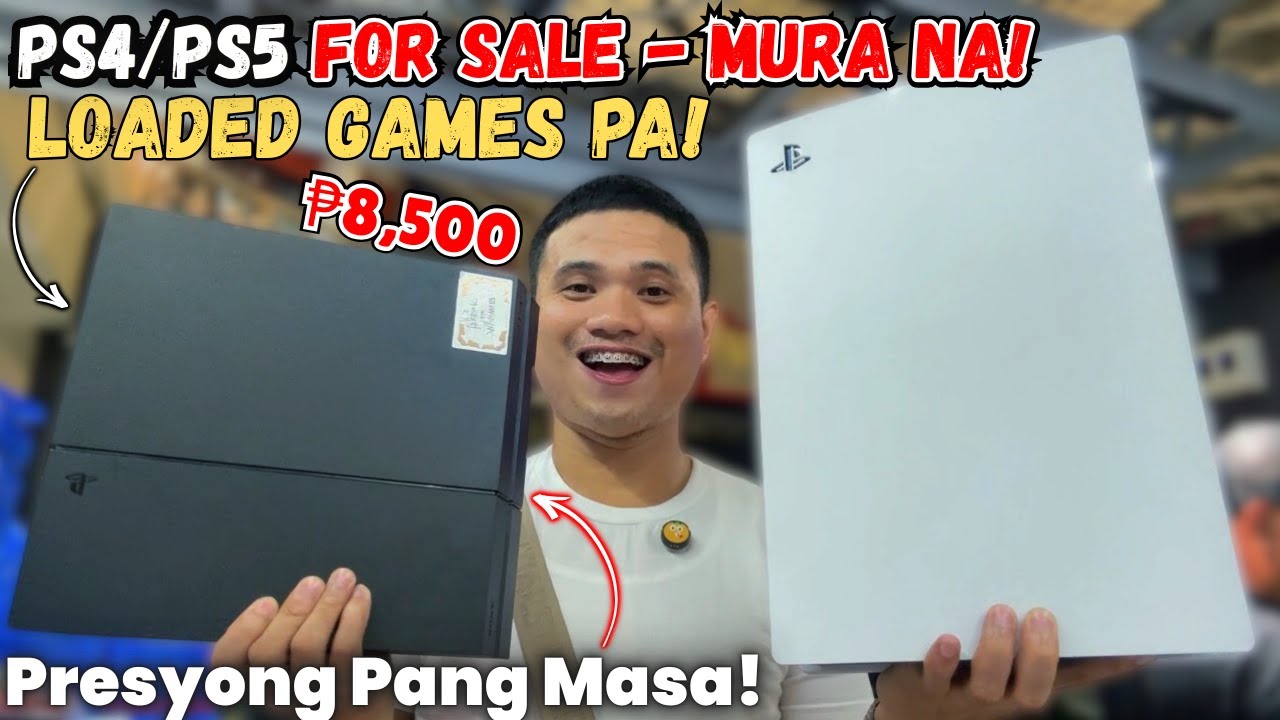 Murang Magbenta ng PLAYSTATION 4 & 5 May Installed Games na - Sobrang Sulit sa Budget Deale Mo!