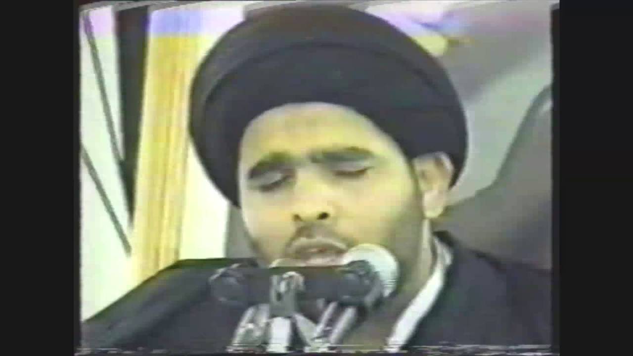 تشييع الشيخ عبد الحميد الخطي (2)  -  نعي السيد ضياء الخباز