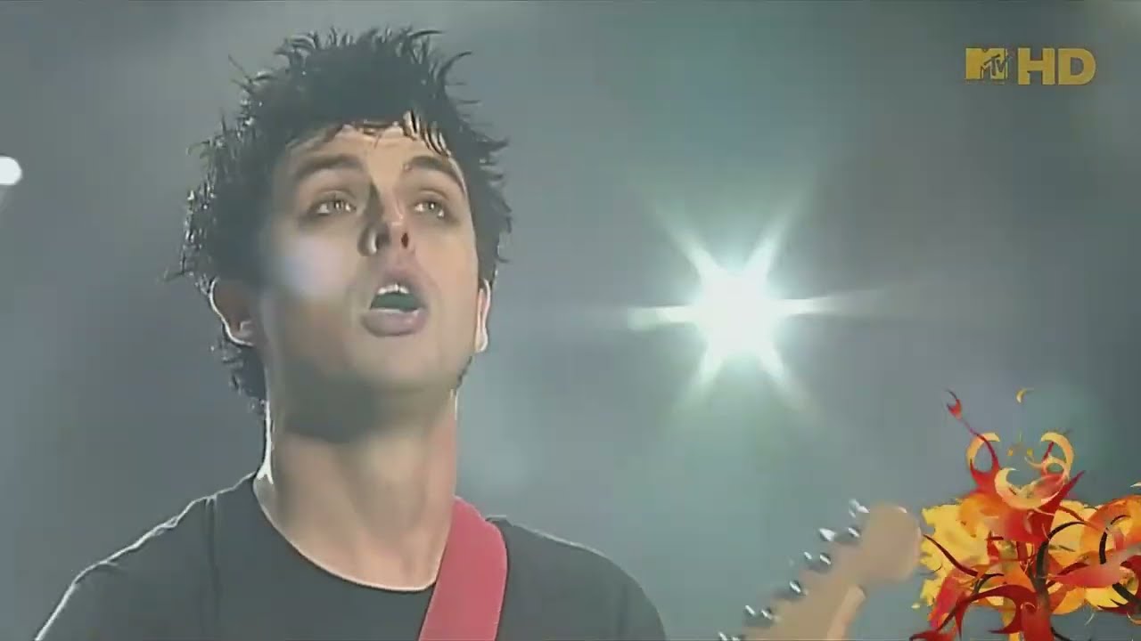 Green Day - Basket Case LIVE - No Guitar Backing Track