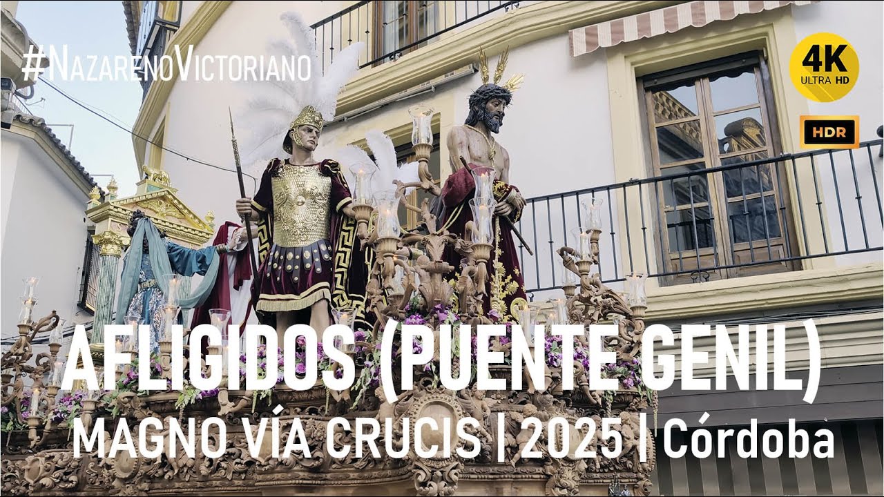 AFLIGIDOS (Puente Genil) | Magno Vía Crucis | Córdoba 2025 | AM Afligidos