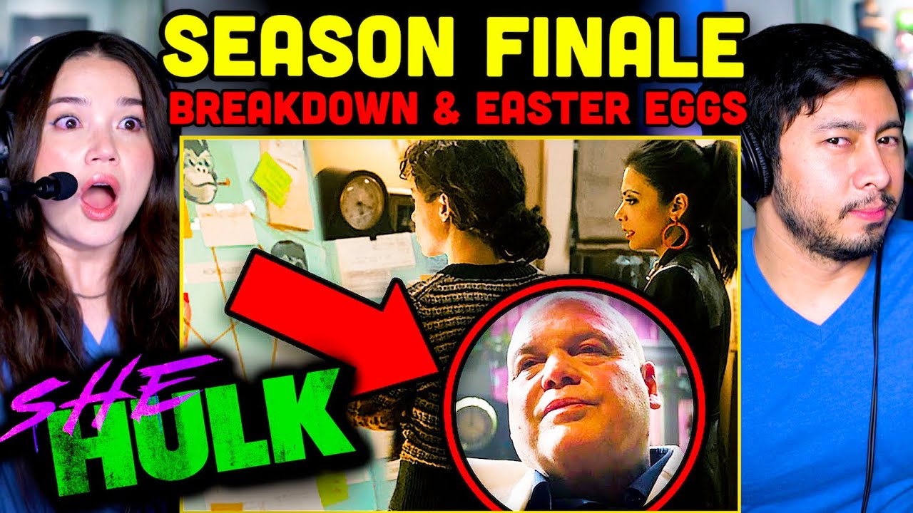 SHE-HULK Finale Breakdown REACTION & RESPONSE TO @ReelRejects | Easter Eggs & Details You Missed!