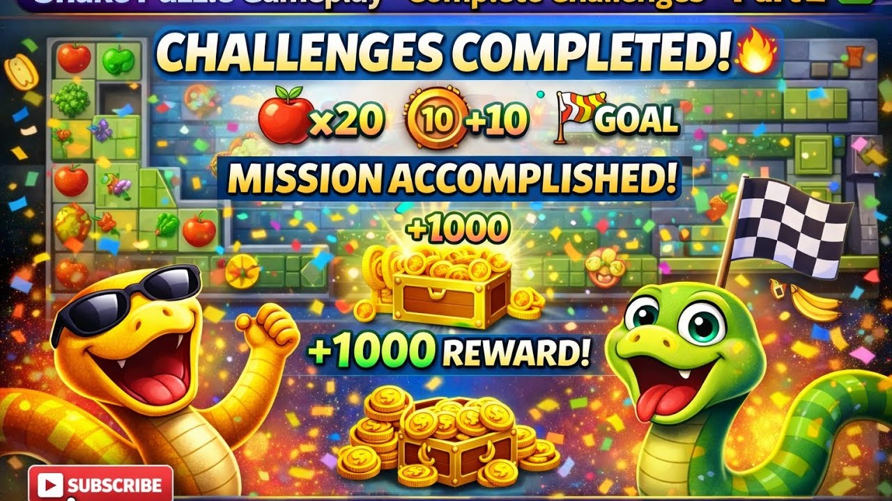 Snake Puzzle: It’s NOT as Easy as it Looks! ❌😱