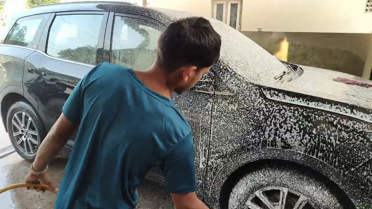 🚗✨ Car Wash Video ✨🚿आज की वीडियो में देखिए कार की जबरदस्त क्लीनिंग और शाइनिंग वॉश!धू💔🥀👇2026