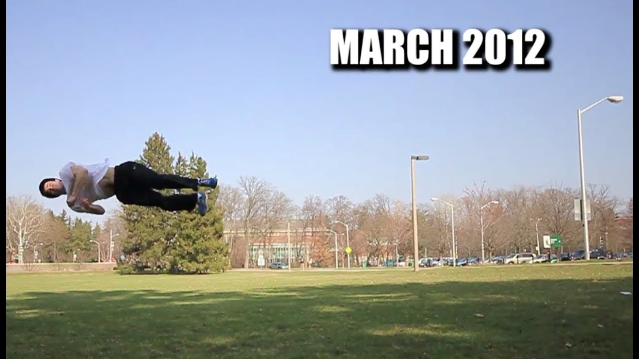 Corkscrew Flip - Progression 7 months (high definition)