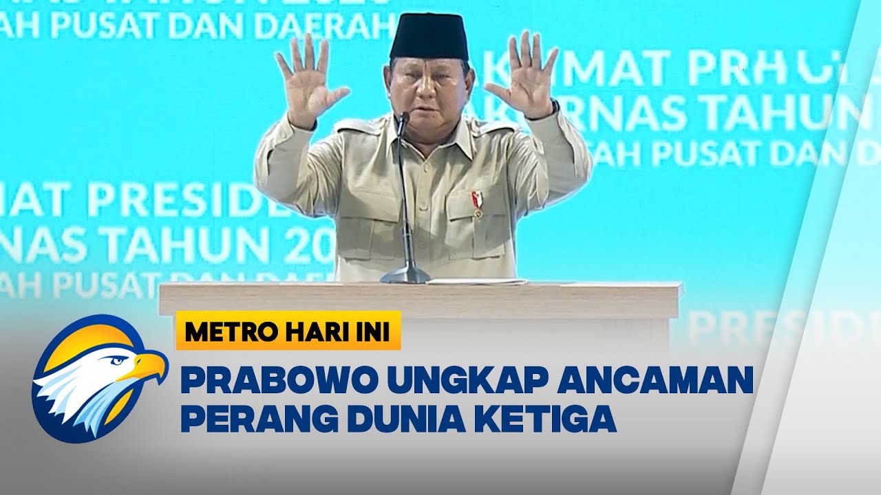 Prabowo Tegaskan Komitmen RI Lanjutkan Politik Luar Negeri Bebas Aktif - [Metro Hari Ini]