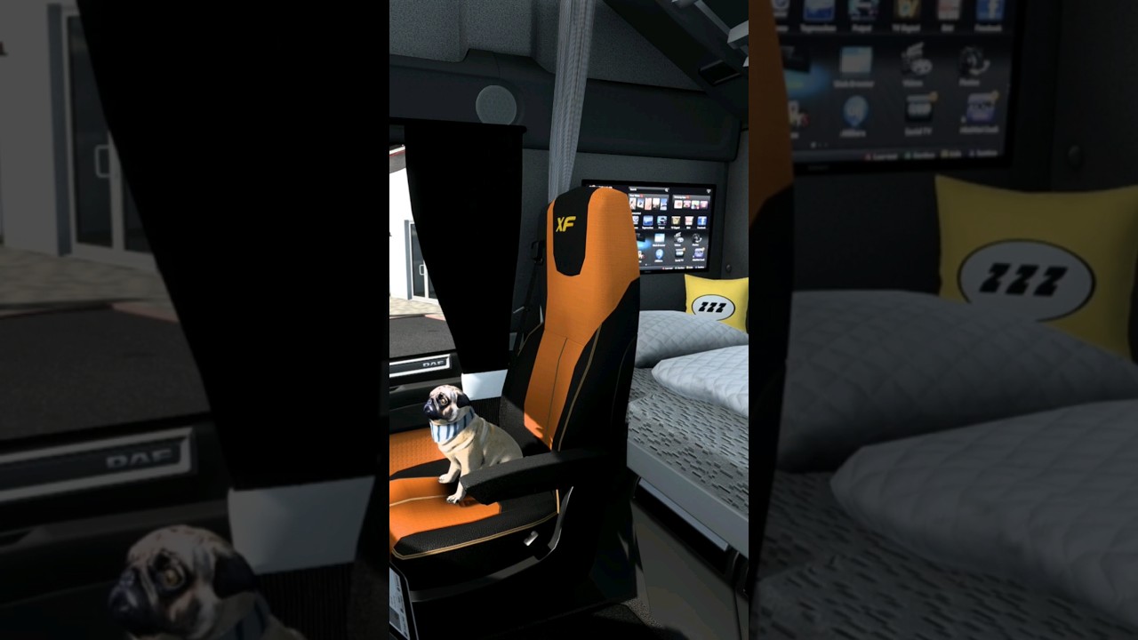 |ETS2 1.50| Interior Addon v1.4.7 #ets2 #shorts #ets2mods #viral #bestcommunityever