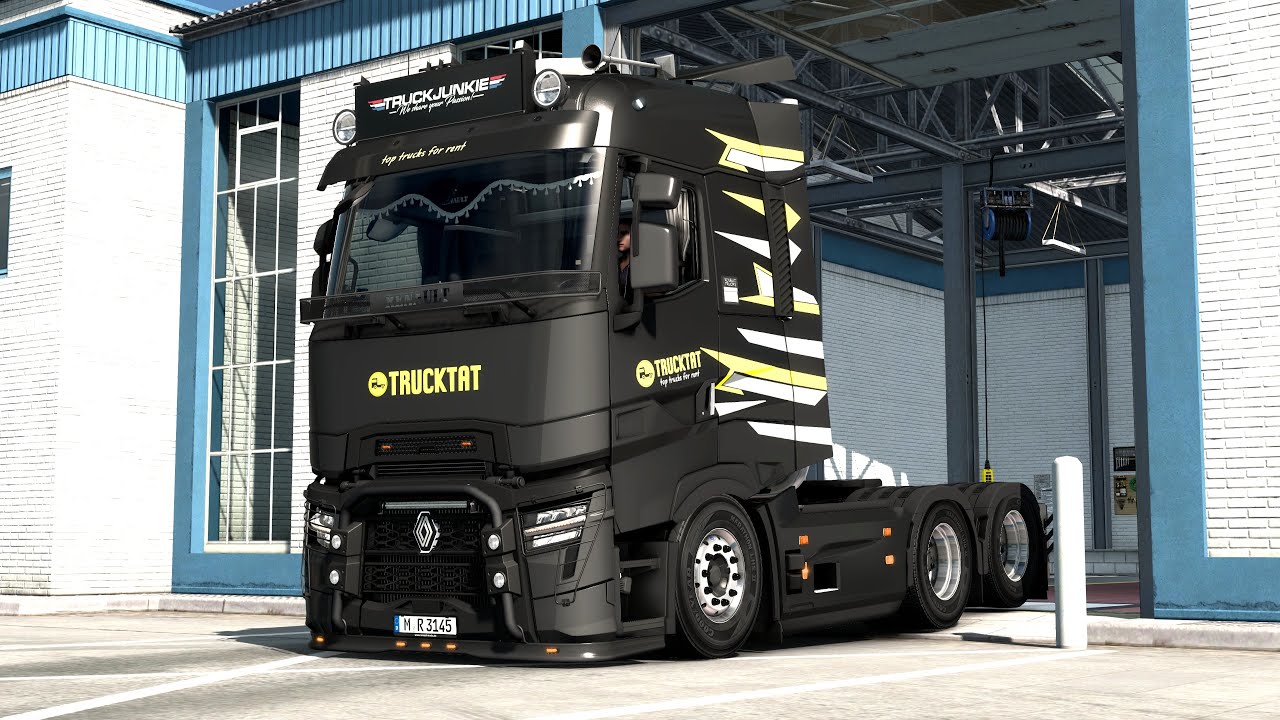 ETS2 Add-On Renault Range T EVO by Gloover V2.0 (V1.53) Painel 2024 Euro Truck Simulator 2 V1.53
