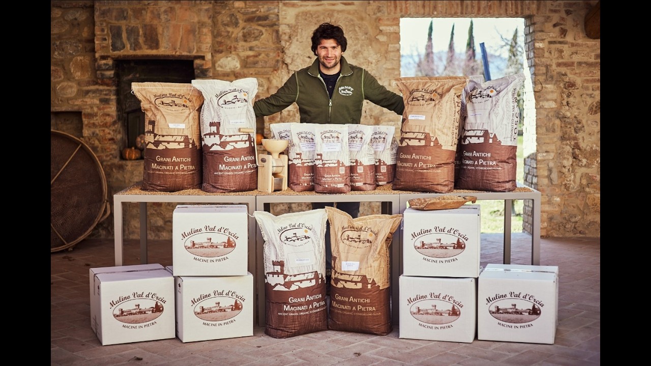 MULINO VAL D'ORCIA  A PIENZA (SI): BIOLOGICI DAL 1992