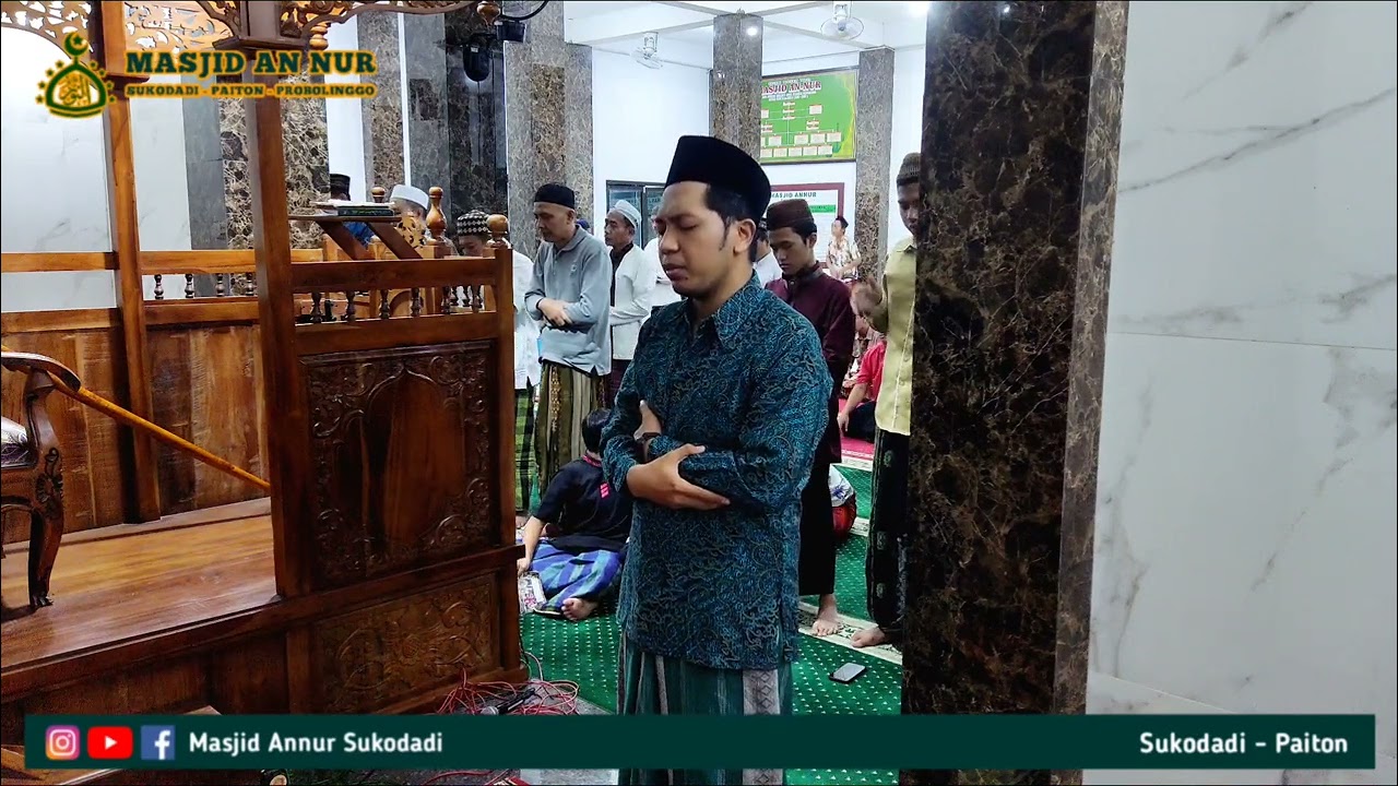 Sholat Isya' & Sholat Tarawih Malam Ke-20 • Ustad Nanang Rifai (9/3/2206)