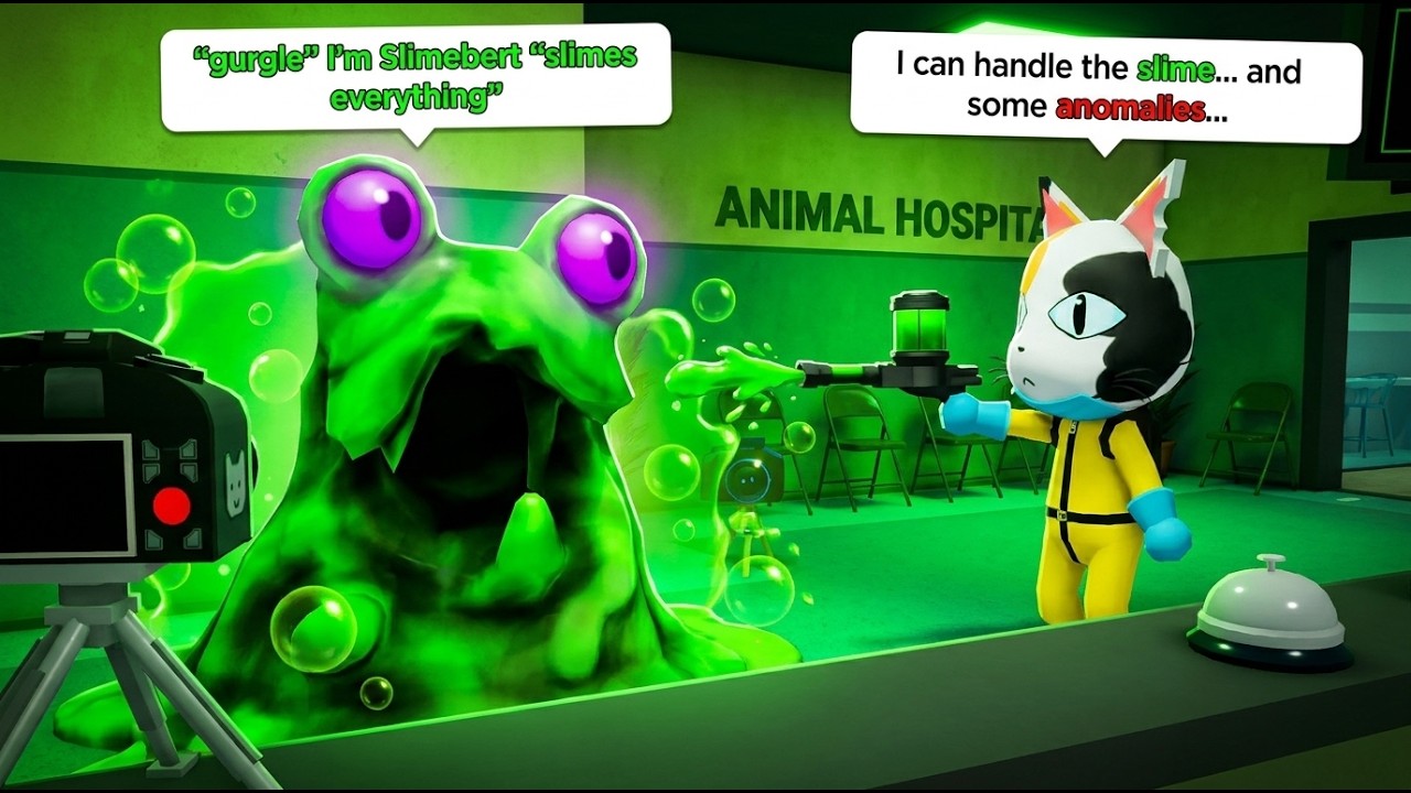 Roblox Animal Hospital: НОВОЕ ОБНОВЛЕНИЕ &laquo;SLIMEBERT&raquo; И &laquo;SAM&raquo; (ПОЛНЫЙ ГАЙД)