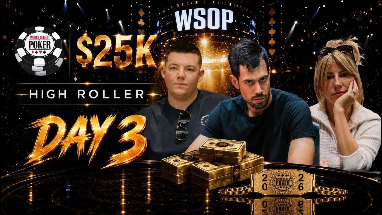 $25,000 NLH High Roller - Day 3 | World Series of Poker