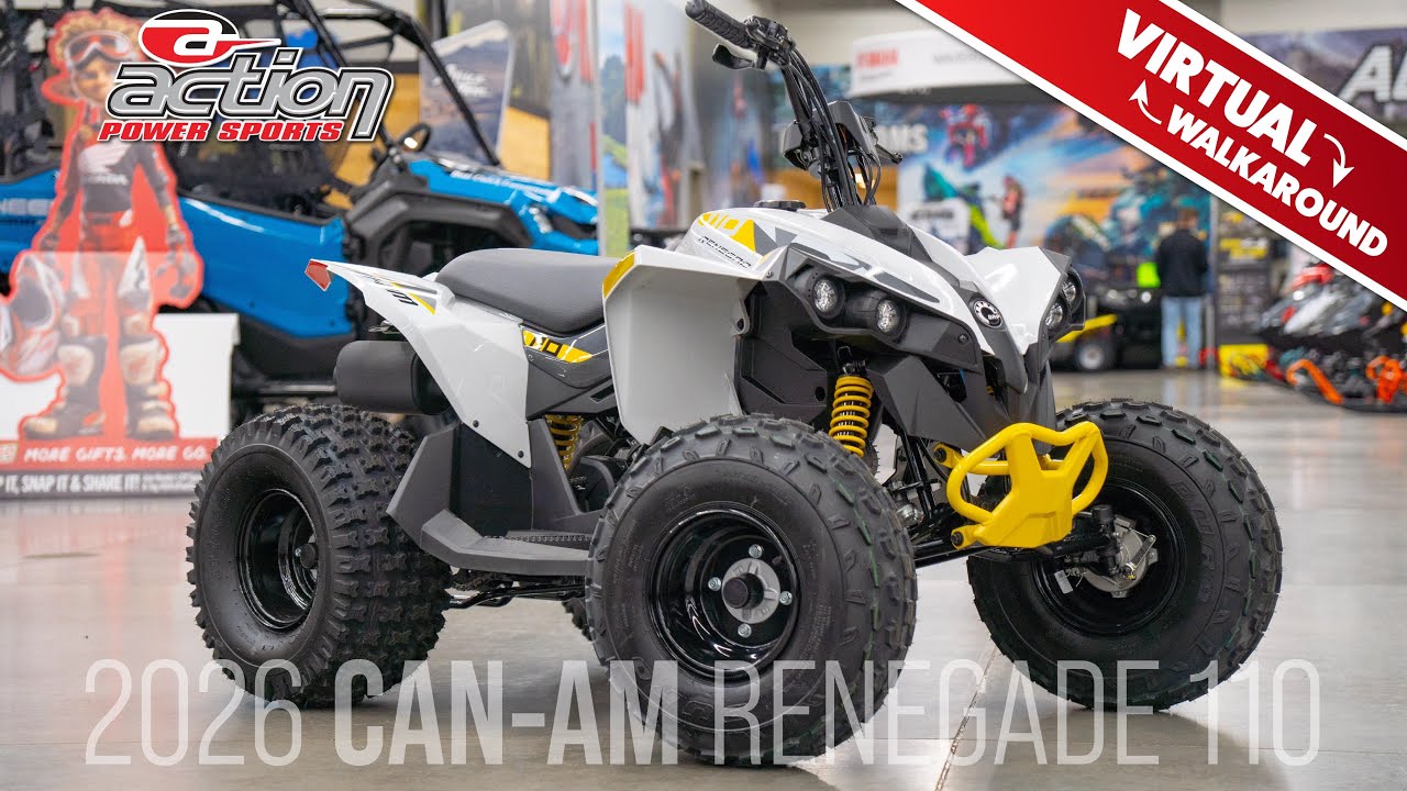 2026 Can-Am Renegade 110 | Virtual Walkaround