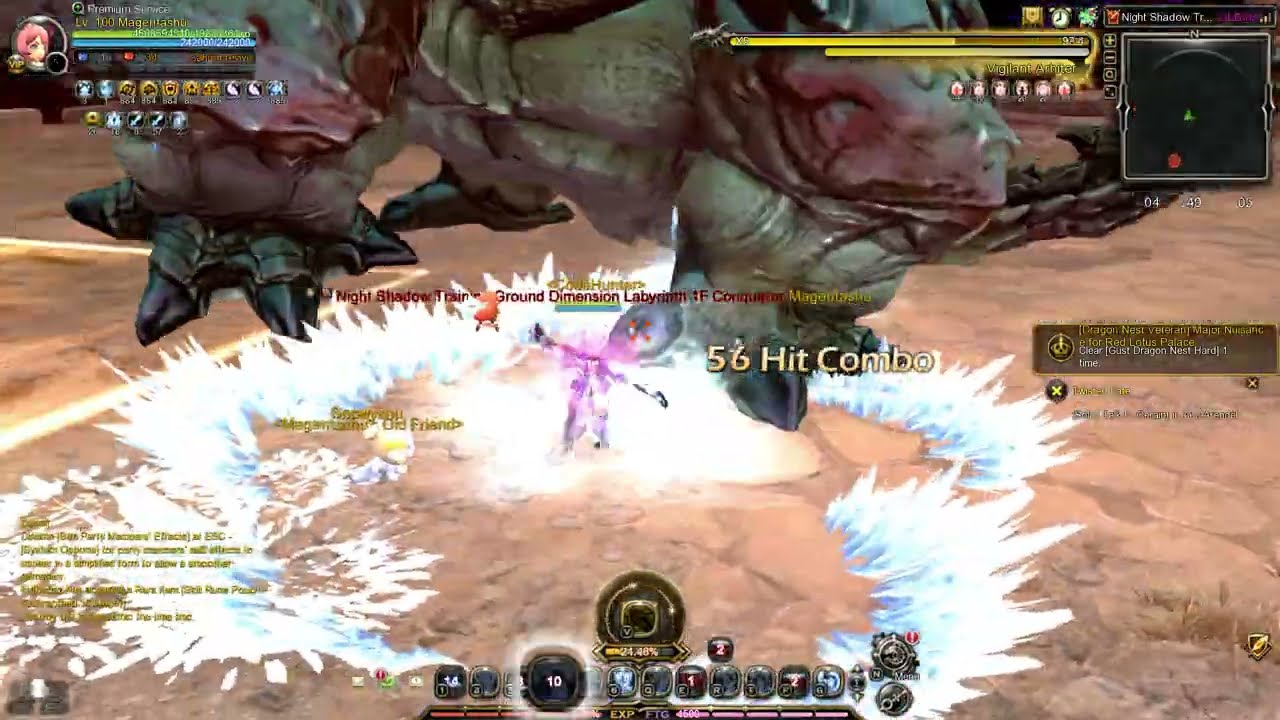 Dragon Nest Avalanche DLB3 first clear