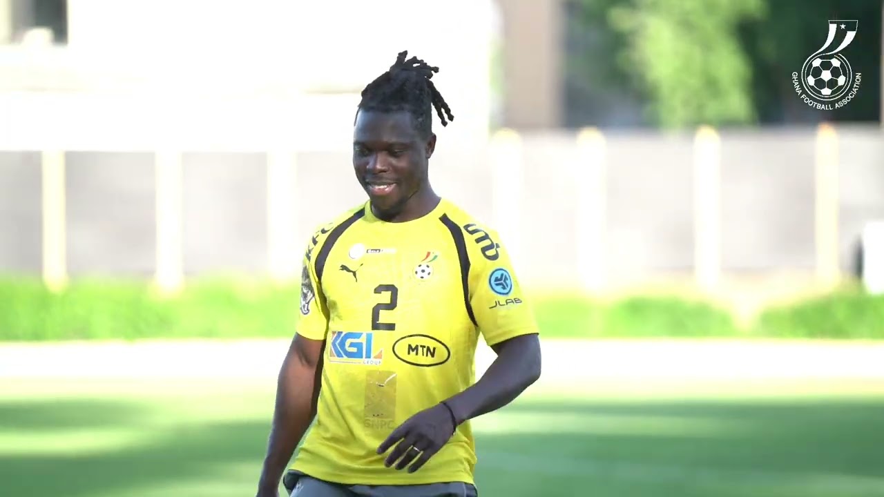 BLACK STARS FIRST TRAINING SESSION IN AMERICA