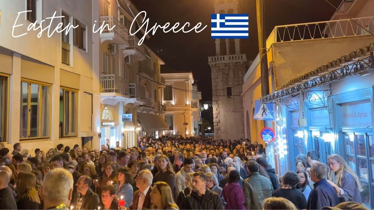 Massive Easter Celebration Takes Over Entire Greek Town!