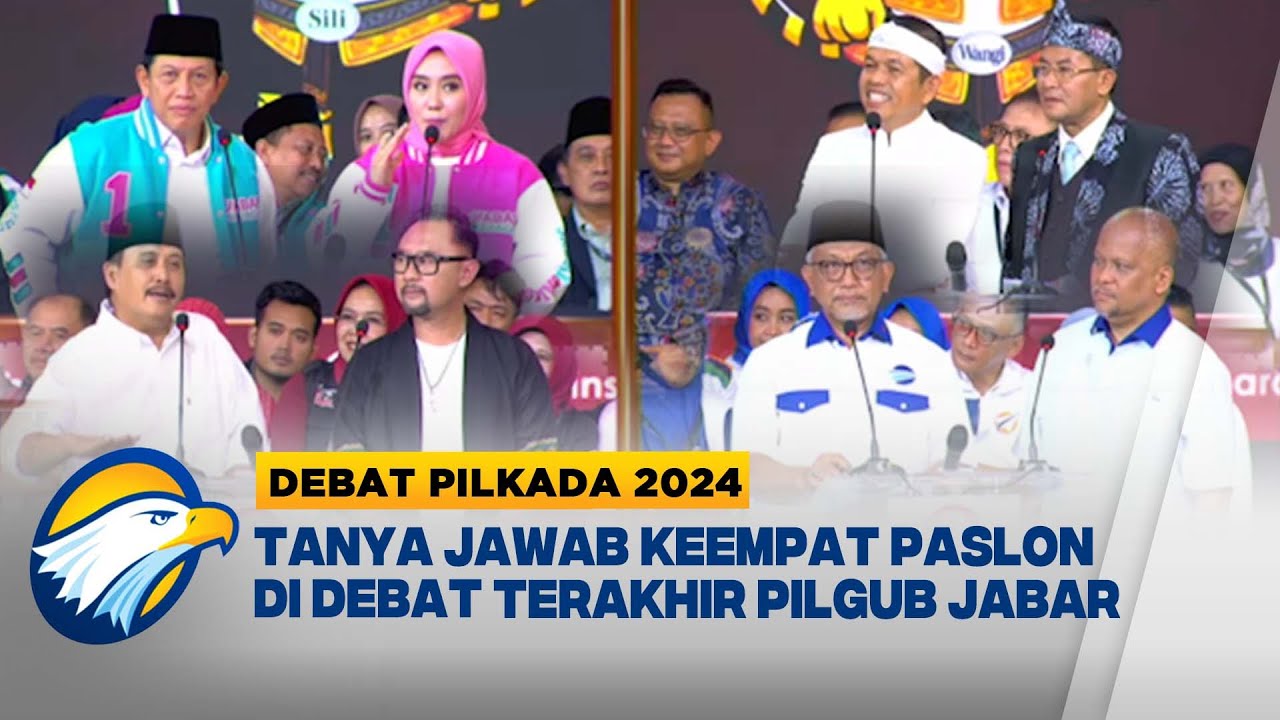 [FULL] Tanya Jawab Keempat Paslon di Debat Terakhir Pilgub Jawa Barat [DEBAT PILKADA 2024]