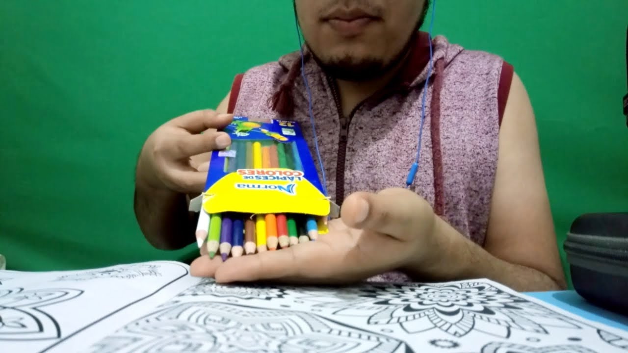 Duerme si o si: Coloreando dibujos para tu estrés (ASMR español)