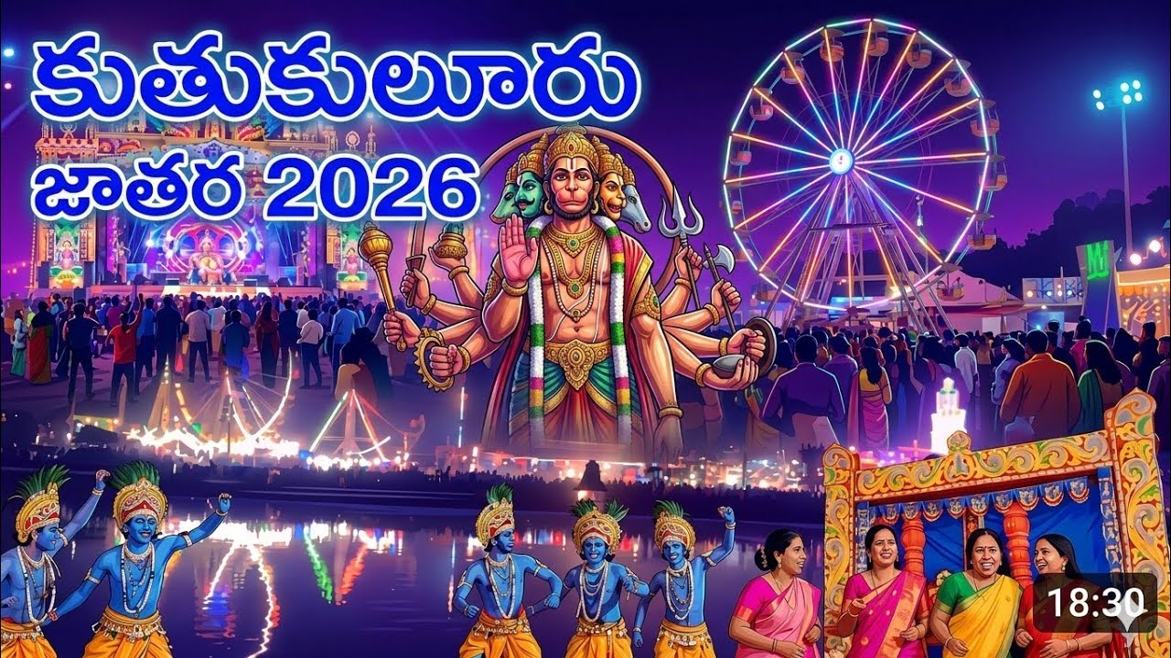 కుతుకులూరు జాతర 2026: వెలుగుల సంద్రం! | Kutukuluru Jatara 2026 - Full Maza