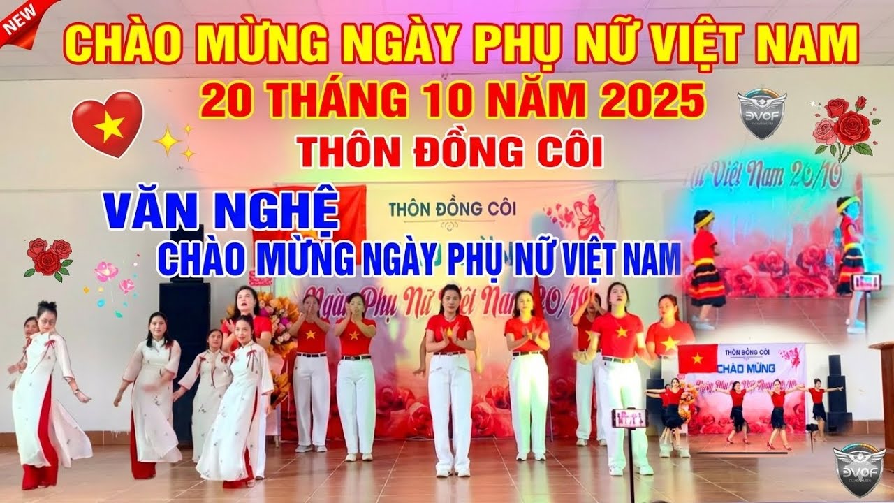 Chương Trình Văn Nghệ Chào Mừng Ngày Phụ Nữ Việt Nam 20/10 – Thôn Đồng Côi