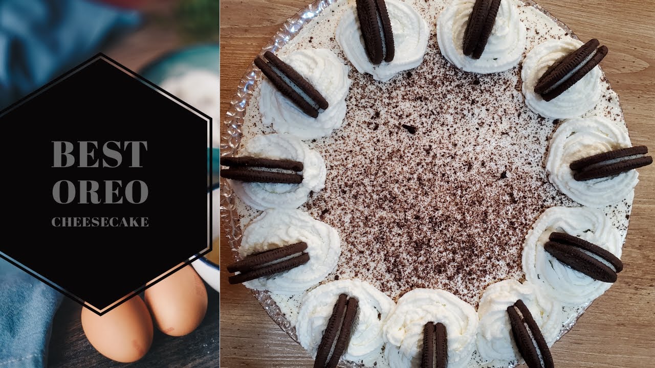 No bake Oreo cheesecake recipe without gelatin| No bake Oreo cheesecake 3 ingredients only