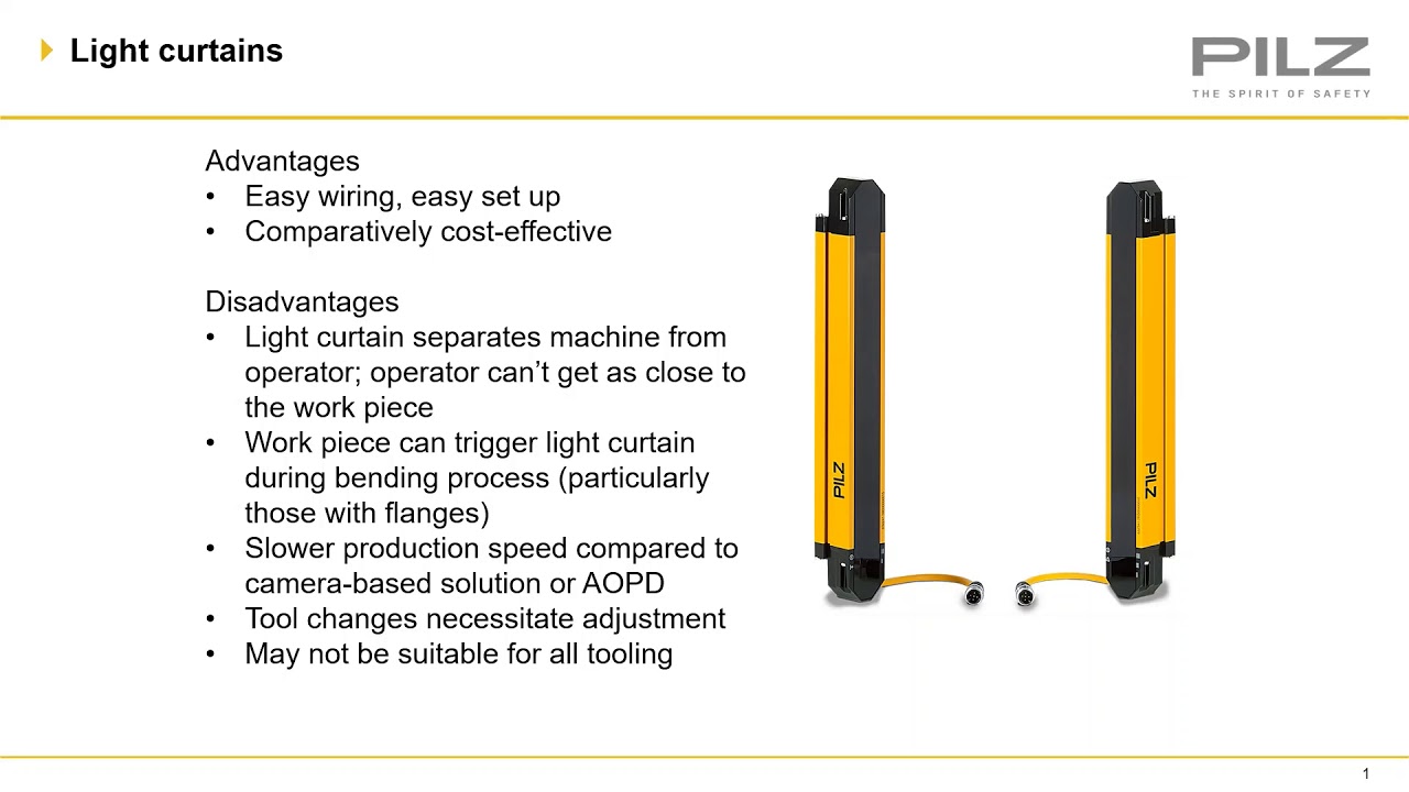 Camera-based protection system PSENvip - The safe automation solution for press brakes