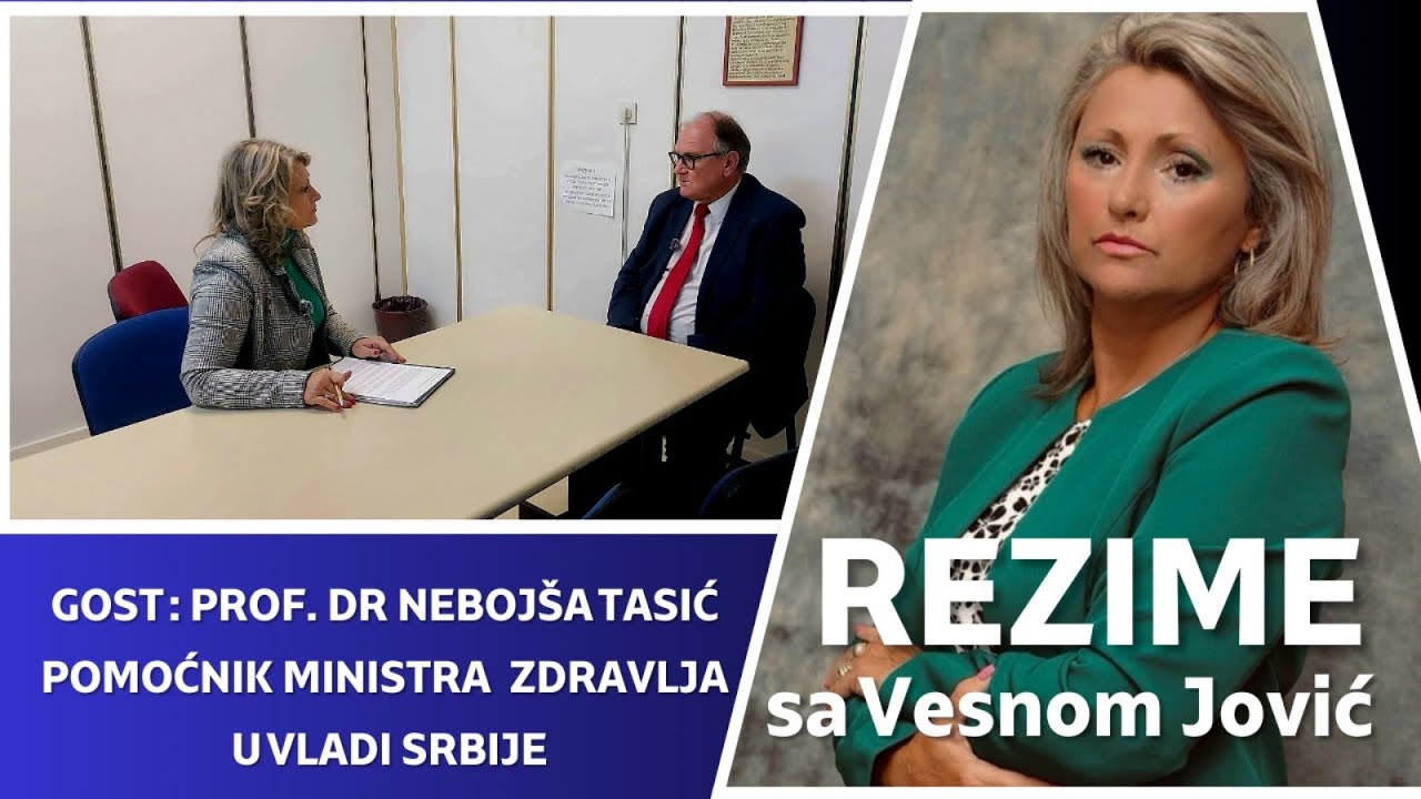 REZIME SA VESNOM JOVIĆ - gost: prof. dr Nebojša Tasić,  23. januar 2026. (RTV Bor)