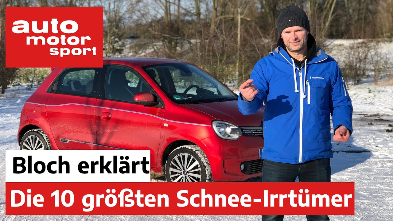 Winter-Todsünden: Die 10 größten Irrtümer zum Fahren auf Schnee - Bloch erklärt #129 | ams