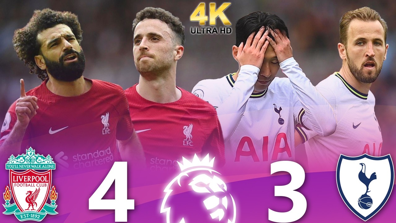 Historical Match 🤯🔥 Liverpool vs Tottenham 4-3 / PL 2022-2023 / Extended 4K Highlights