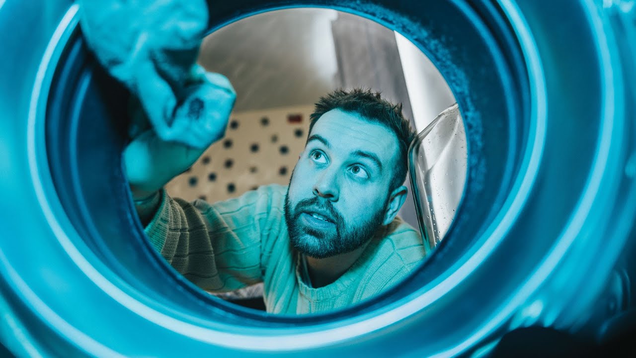 Self Portrait Photography - Laundry Room