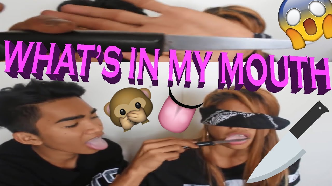 What is in my Mouth Challenge ft. Princess Mae *throwback* - Bretman Rock