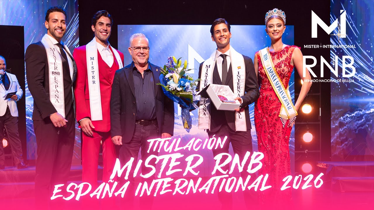 # 14 | TARRAGONA Ricard Lorenzo para MISTER INTERNATIONAL | Mister RNB España 2025 Gala Final