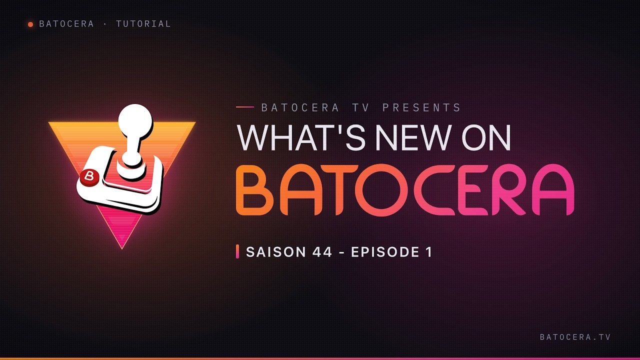 🚀 Что нового в BATOCERA &mdash; Первый взгляд на версию 44!