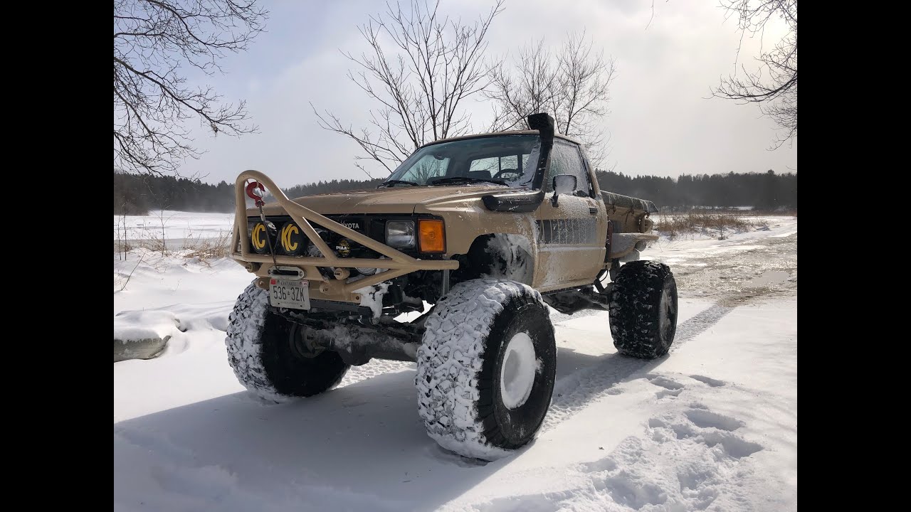 1985 Toyota walk-around during Winter Wheeling shake-down