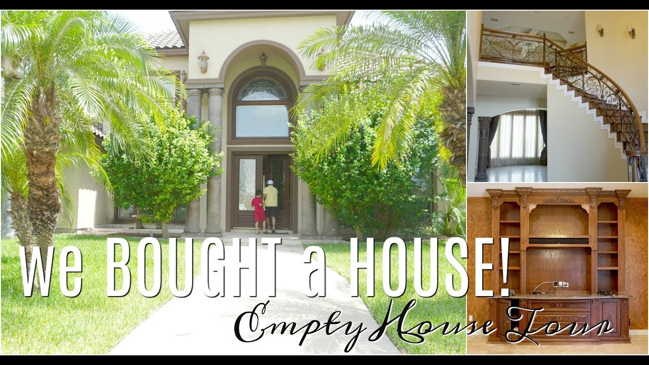 EMPTY HOUSE TOUR || WE BOUGHT A HOUSE