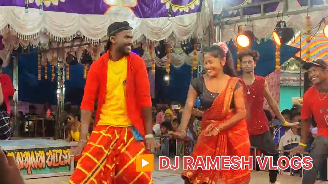 Ojha dada Santali mix Song Dance video Tilka Baba Opera 2025 SANCHAMPAUDA DJ RAMESH VLOGS