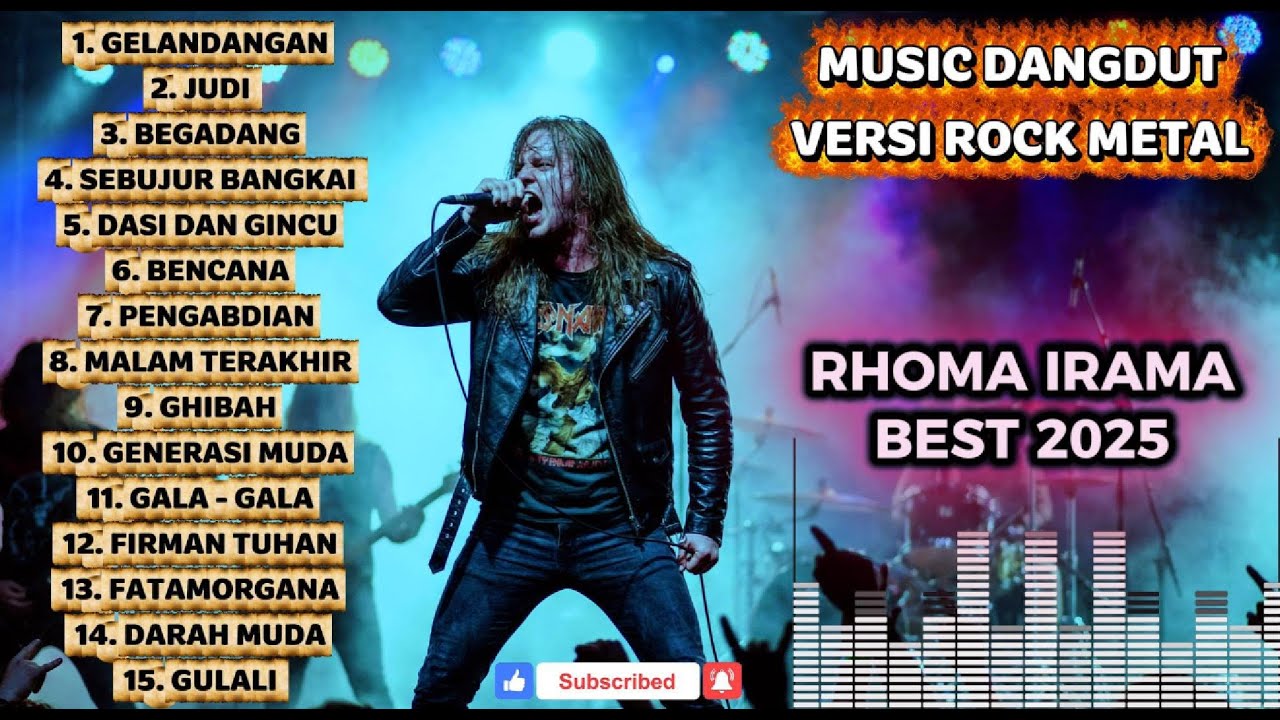 DANGDUT RASA METALLICA Rhoma Irama Cover Rock Paling Cadas Wajib Nonton#MetallicaStyle #coverdangdut